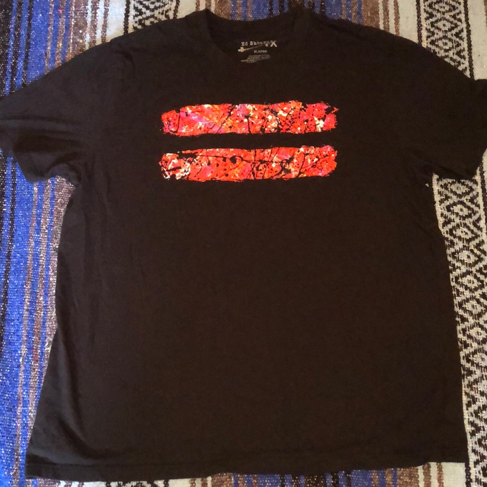 Ed Sheeran Concert Tour Tee Shirt